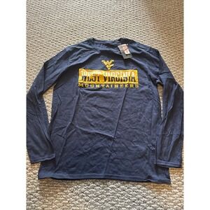 West Virginia Mountaineers Size Men's Large Captivating Long Sleeve Brand new